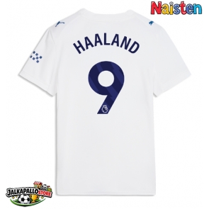 Manchester City Erling Haaland #9 Kolmaspaita Naisten 2026-27 Lyhythihainen